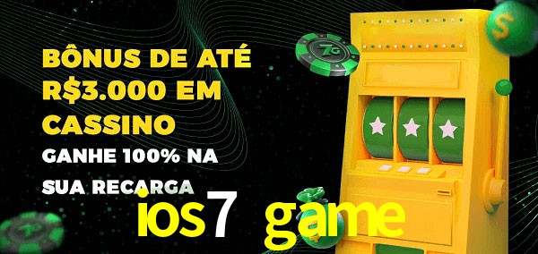 ios7 game melhor bônus de depósito